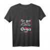 Damen 70. Geburtstag Oma T-Shirt mit V-Ausschnitt - Lustiger Spruch für den besonderen Tag