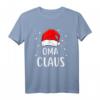 Oma Claus Weihnachtsoutfit Familie Weihnachten T-Shirt - Lustiges festliches Oberteil für die ganze Familie zu Heilig Abend