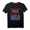 Ich bin stolze Oma einer wahnsinnig fantastischen Enkelin T-Shirt - Lustiges Weihnachtsgeschenk für Oma