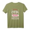 Ich bin eine Oma wie eine Mama aber ohne Regeln T-Shirt – Lustiges, humorvolles Retro Shirt als Geschenk für Oma zum Geburtstag, Weihnachten und Familienfeiern