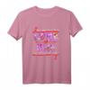 Damen T-Shirt mit Spruch 'Ich habe zwei Titel Mama und Oma' mit Orchideen – Witziges Geschenk für Großmütter