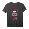 Oma Claus Weihnachten Familien-Partnerlook Langarmshirt – Lustiges Weihnachtsmann Kostüm für die Feiertage & festliche Familienfotos