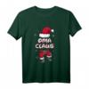 Oma Claus Weihnachten Familien-Partnerlook Langarmshirt – Lustiges Weihnachtsmann Kostüm für die Feiertage & festliche Familienfotos