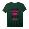 Ich bin die verrückte Oma Großmutter T-Shirt - Lustiges Geschenk für junge-bleibende Omis zum Geburtstag, Weihnachten & Geburtsankündigung