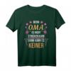 Lustiges Häkel T-Shirt mit Spruch - Wenn Oma es nicht stricken kann, kann es kein sagen - Originelles Geschenk für Oma und Handarbeitsliebhaber