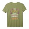 Lustiges Häkel T-Shirt mit Spruch - Wenn Oma es nicht stricken kann, kann es kein sagen - Originelles Geschenk für Oma und Handarbeitsliebhaber