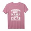 Damen Ich habe zwei Titel Mama und Oma T-Shirt – Perfektes Muttertags- und Geburtstagsgeschenk für Mütter und Omas