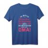 Die meisten Menschen nennen mich Oma - Lustiges Oma T-Shirt Geschenk für Geburtstag & Weihnachten, perfekt für Enkelkinder