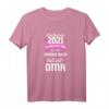 Rentnerin 2021 Vollzeit-Oma Ruhestand Geschenk T-Shirt - Lustige Oma Sprüche & Humorvolles Abschiedsgeschenk