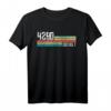 4290 Bocholt Retro Alte PLZ Vintage Schild T-Shirt – Heimatliebe & Nostalgie für echte Bocholter & Geburtstagsgeschenk