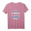 Die Wichtigsten nennen mich Oma - Großmutter T-Shirt als Geschenk für Oma zum Geburtstag oder Weihnachten