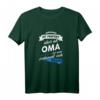 Damen T-Shirt Oma Geschenk Großmutter Enkel & Enkelin mit Witz Spruch – Lustiges Geburtstags- & Weihnachtsgeschenk für Oma