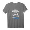 Damen T-Shirt Oma Geschenk Großmutter Enkel & Enkelin mit Witz Spruch – Lustiges Geburtstags- & Weihnachtsgeschenk für Oma