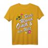 Muttertag & Oma Geschenk T-Shirt – Beste Mama & Oma mit Blumen, Spruch und Sonnenblume für Geburtstage, Weihnachten & besondere Anlässe