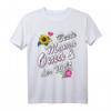 Muttertag & Oma Geschenk T-Shirt – Beste Mama & Oma mit Blumen, Spruch und Sonnenblume für Geburtstage, Weihnachten & besondere Anlässe
