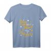 Omas sind wie Mamas nur mit Puderzucker - Lustiges Oma T-Shirt mit Herz & Sternen für Geburtstag, Muttertag & Weihnachten
