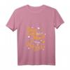 Omas sind wie Mamas nur mit Puderzucker - Lustiges Oma T-Shirt mit Herz & Sternen für Geburtstag, Muttertag & Weihnachten