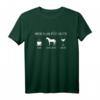 MEIN PLAN FÜR HEUTE Kaffee Reiten Wein Reiterin Geschenk Fun T-Shirt – Lustiges Pferde- und Wein-Liebhaber-Shirt für Frauen und Männer