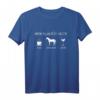 MEIN PLAN FÜR HEUTE Kaffee Reiten Wein Reiterin Geschenk Fun T-Shirt – Lustiges Pferde- und Wein-Liebhaber-Shirt für Frauen und Männer