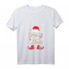 Damen Oma Claus Weihnachts Pyjama Geschenk – Festliches T-Shirt mit V-Ausschnitt für Großmutter & Damen, perfekte Geschenkidee für Weihnachten & Nikolaustag