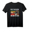 Best Boxer Mom Ever Dog Mom Fist Bump T-Shirt – Perfektes Geschenk für Hundemütter, Tierliebhaber und Familienmitglieder zu Muttertag, Weihnachten & Jubiläen