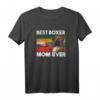 Best Boxer Mom Ever Dog Mom Fist Bump T-Shirt – Perfektes Geschenk für Hundemütter, Tierliebhaber und Familienmitglieder zu Muttertag, Weihnachten & Jubiläen