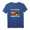 Best Boxer Mom Ever Dog Mom Fist Bump T-Shirt – Perfektes Geschenk für Hundemütter, Tierliebhaber und Familienmitglieder zu Muttertag, Weihnachten & Jubiläen