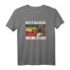 Best Boxer Mom Ever Dog Mom Fist Bump T-Shirt – Perfektes Geschenk für Hundemütter, Tierliebhaber und Familienmitglieder zu Muttertag, Weihnachten & Jubiläen