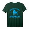 Unterschätze nie eine Frau mit einem Zwergpinscher Geschenk T-Shirt – Perfekt für Hunde Fans, Geburtstage, Weihnachten & mehr