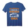 Ich versuche mich zu benehmen, komme nach Oma T-Shirt - Lustiges Geschenk für Familienfeiern, Sohn, Tochter, Papa, Tante & Opa