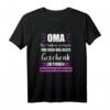 Damen Oma Lustig Großmutter Enkel Familie Geschenk T-Shirt - Humorvolles Spruch-Shirt für die liebe Großmutter
