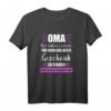 Damen Oma Lustig Großmutter Enkel Familie Geschenk T-Shirt - Humorvolles Spruch-Shirt für die liebe Großmutter