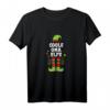 Damen Coole Oma Elfe Partnerlook Familien Outfit Weihnachten - Lustiges Weihnachts-T-Shirt für Familie & Freunde