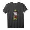 Damen Coole Oma Elfe Partnerlook Familien Outfit Weihnachten - Lustiges Weihnachts-T-Shirt für Familie & Freunde