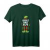 Damen Coole Oma Elfe Partnerlook Familien Outfit Weihnachten - Lustiges Weihnachts-T-Shirt für Familie & Freunde