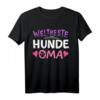 Weltbeste Hunde Oma T-Shirt – Klassisch geschnitten, perfektes Geschenk für hundeliebende Großmütter