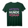 Weltbeste Hunde Oma T-Shirt – Klassisch geschnitten, perfektes Geschenk für hundeliebende Großmütter