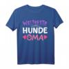 Weltbeste Hunde Oma T-Shirt – Klassisch geschnitten, perfektes Geschenk für hundeliebende Großmütter
