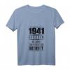 Damen & Herren 80. Geburtstag T-Shirt mit Spruch - Deko & Geschenk für Opa, Oma, Papa & Mama 1941 Geburtstag