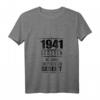 Damen & Herren 80. Geburtstag T-Shirt mit Spruch - Deko & Geschenk für Opa, Oma, Papa & Mama 1941 Geburtstag