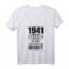 Damen & Herren 80. Geburtstag T-Shirt mit Spruch - Deko & Geschenk für Opa, Oma, Papa & Mama 1941 Geburtstag