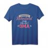 Rente Ruhestand Vollzeit Oma T-Shirt – Humorvolles Geschenk für Rentnerinnen, bequeme Freizeitkleidung für den Lebensabend