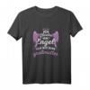 Ich glaube an Engel Ich bin ihre Großmutter T-Shirt – Lustiges Geschenk für Oma zum Geburtstag & Weihnachten