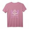 Ich glaube an Engel Ich bin ihre Großmutter T-Shirt – Lustiges Geschenk für Oma zum Geburtstag & Weihnachten