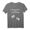 Stolze Oma von Zwillingen T-Shirt - Perfektes Geschenk für Großmütter, die ihre Enkel lieben