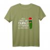 Lustiges Weihnachts Shirt 'Ich habe die Gurke gefunden' - Familienoutfit für Weihnachten, Heiligabend & Wichteln