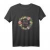 Damen Beste Oma der Welt Blumenkranz T-Shirt – Perfektes Muttertagsgeschenk für Oma, Mutti und Mama zur Wertschätzung
