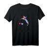 Kubanisches Mädchen T-Shirt mit Sonnenbrille und kubanischer Flagge - Perfektes Geschenk für Kuba-Liebhaber zu besonderen Anlässen