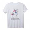 Kubanisches Mädchen T-Shirt mit Sonnenbrille und kubanischer Flagge - Perfektes Geschenk für Kuba-Liebhaber zu besonderen Anlässen