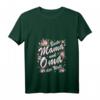 Damen V-Ausschnitt T-Shirt mit Blumenmotiv – Geschenkidee für Mama, Oma & Großmutter zum Geburtstag, Muttertag & Weihnachten